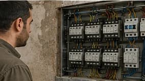 بررسی برق و لولهکشی پیش از پوشاندن تأسیسات در بازسازی